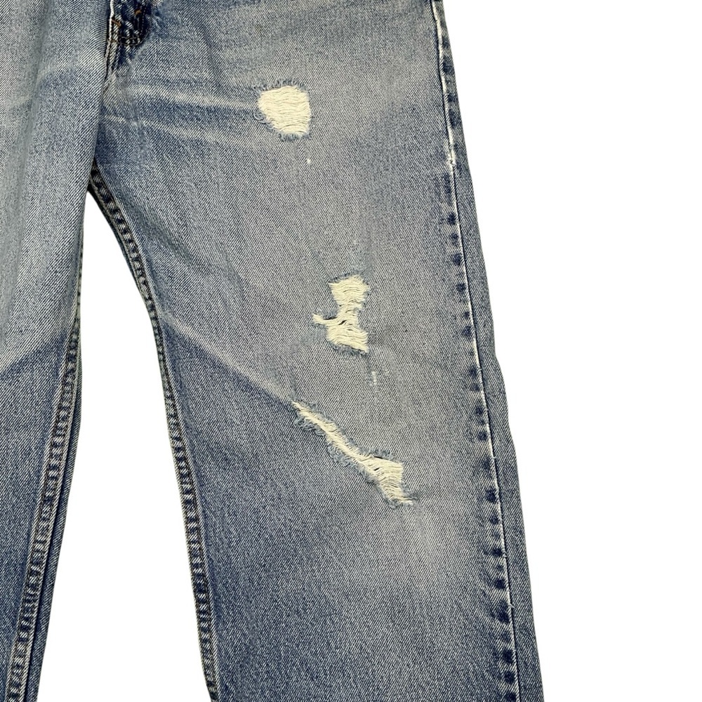 Vintage Levi’s 505 straight leg jeans 35 x 30 made in Mexico - Picture 6 of 9